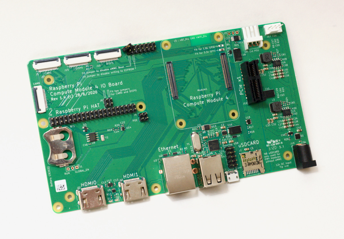 Raspberry Pi Compute Module 4 IO Board | Raspberry Pi PCIe Database