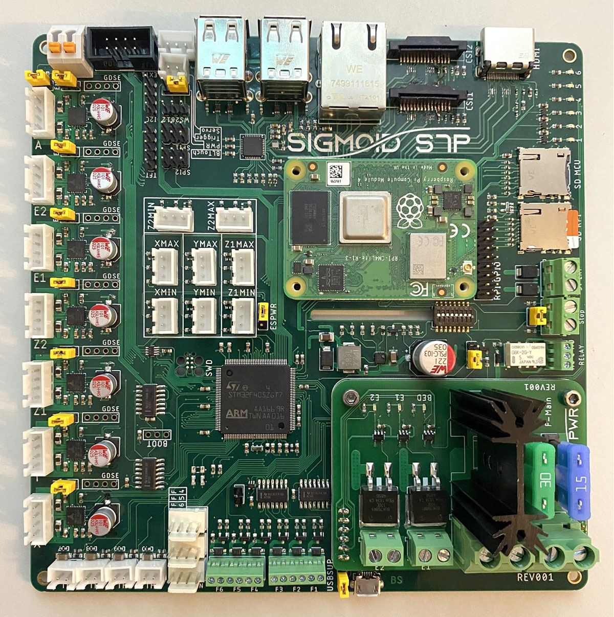 Sigmoid S7P 3D Printer Board