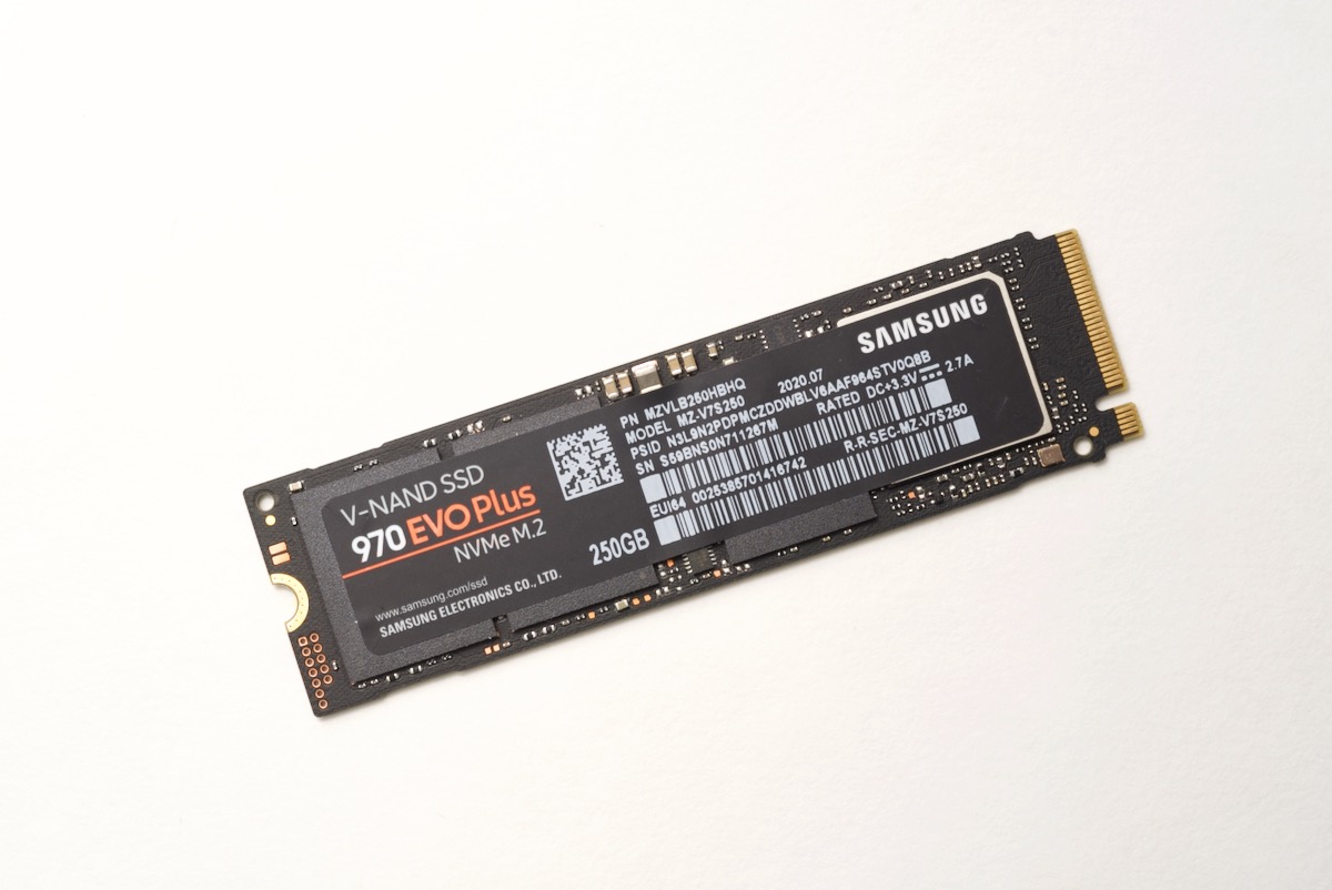 Samsung 970 EVO Plus 250 GB NVMe SSD