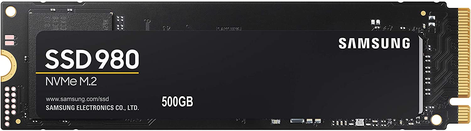 Samsung 980 SSD 500 GB NVMe SSD