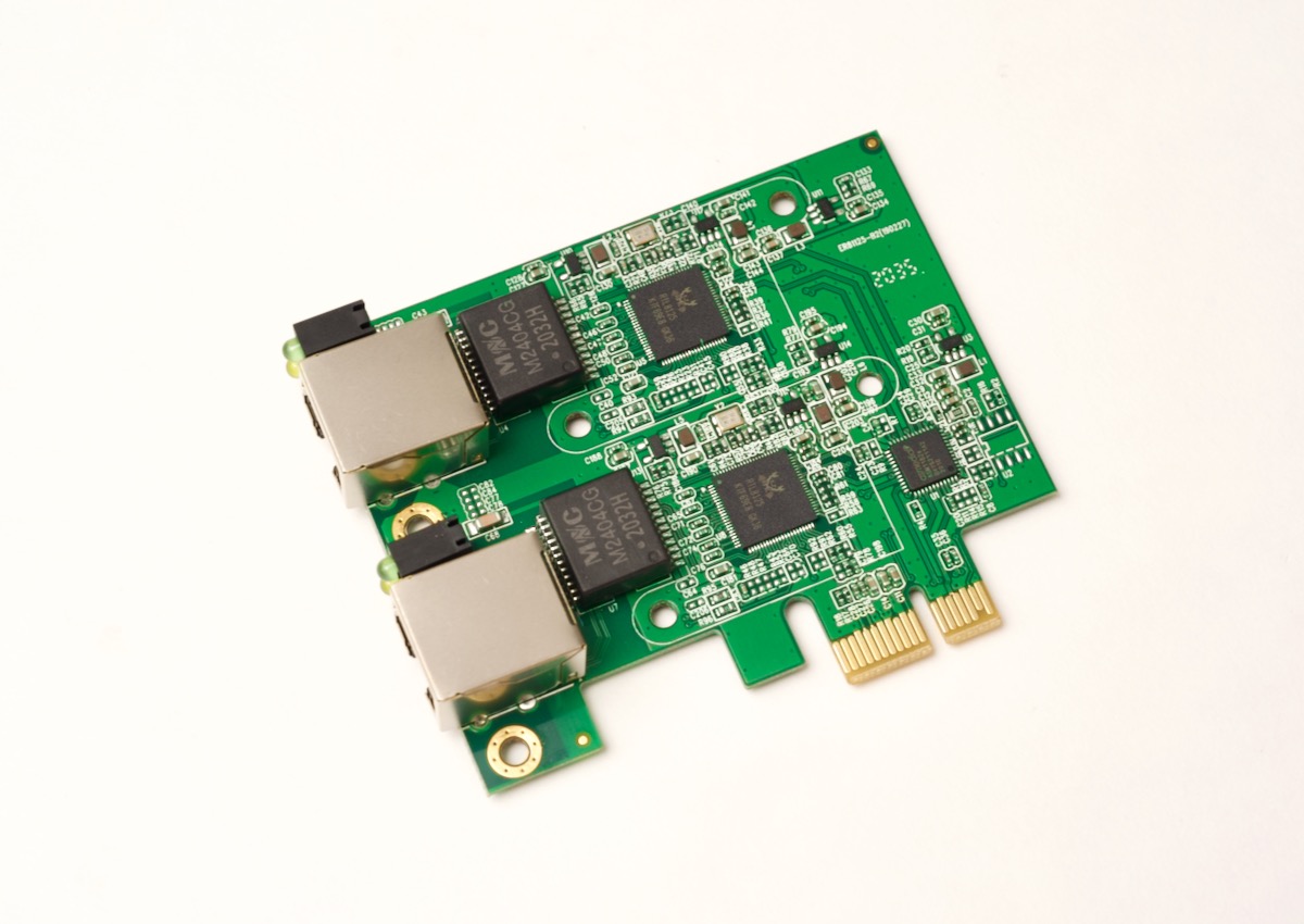 Syba Dual 2.5 Gigabit Ethernet PCIe NIC SD-PEX24066