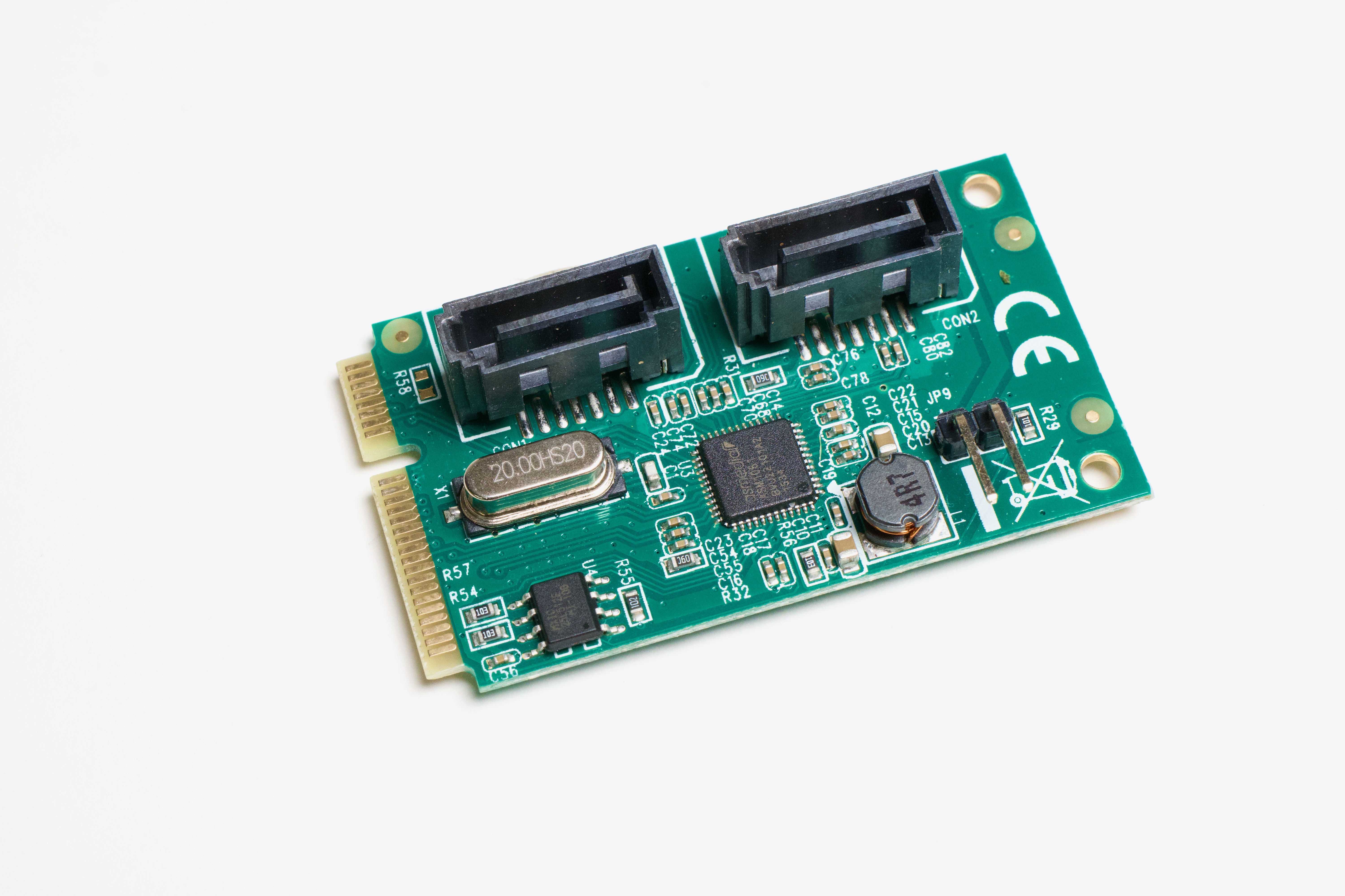 IOCrest mini PCIe dual SATA card (ASM1061 chipset)