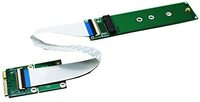 Sintech M.2 (NGFF) NVMe SSD to Mini PCIe Adapter (with 20cm Cable)
