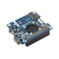 Waveshare PCIe to M.2 Adapter with PoE Function